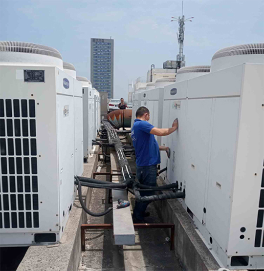 汉寿中央空调制热和不制冷系统维修方法